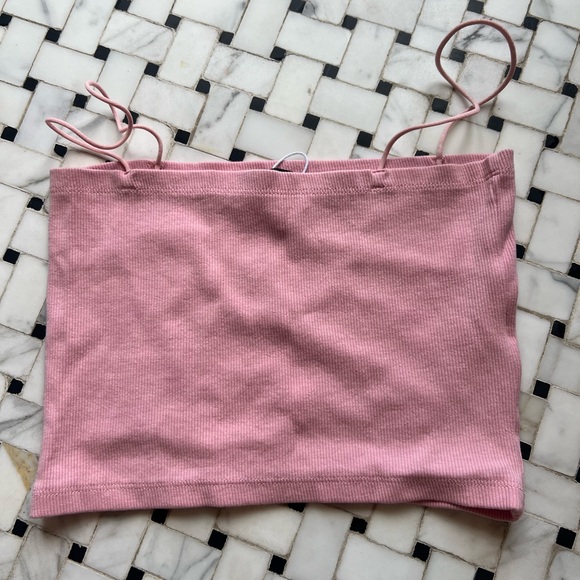 Pink crop top - Picture 1 of 2